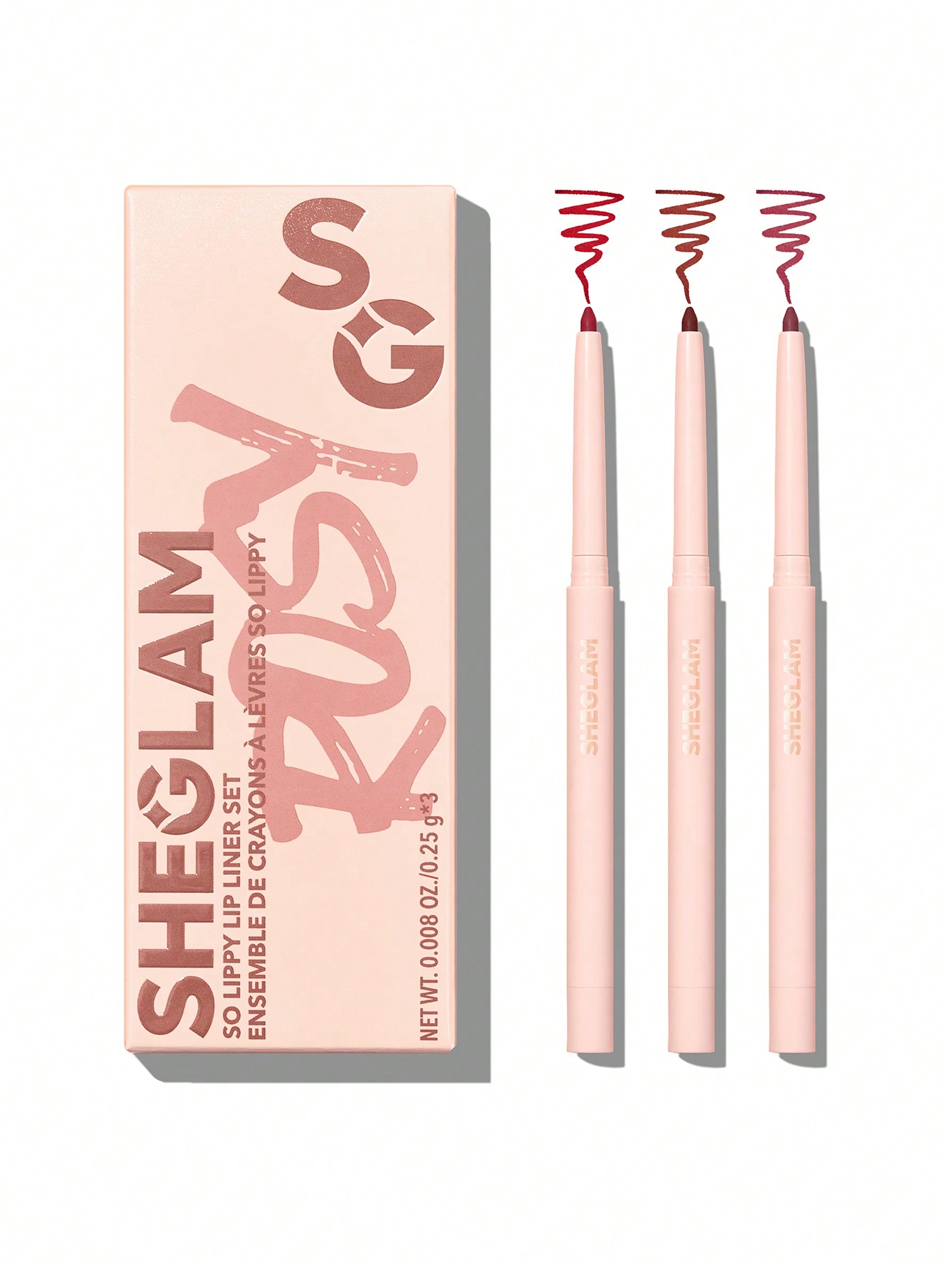 shein@v1@151 ست خط لب شیگلم sheglam so lippy lip liner set - تصویر 1