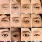 ژل ابرو رنگی مینی my brow Precisely بنفیت 1.5 گرم - تصویر 3